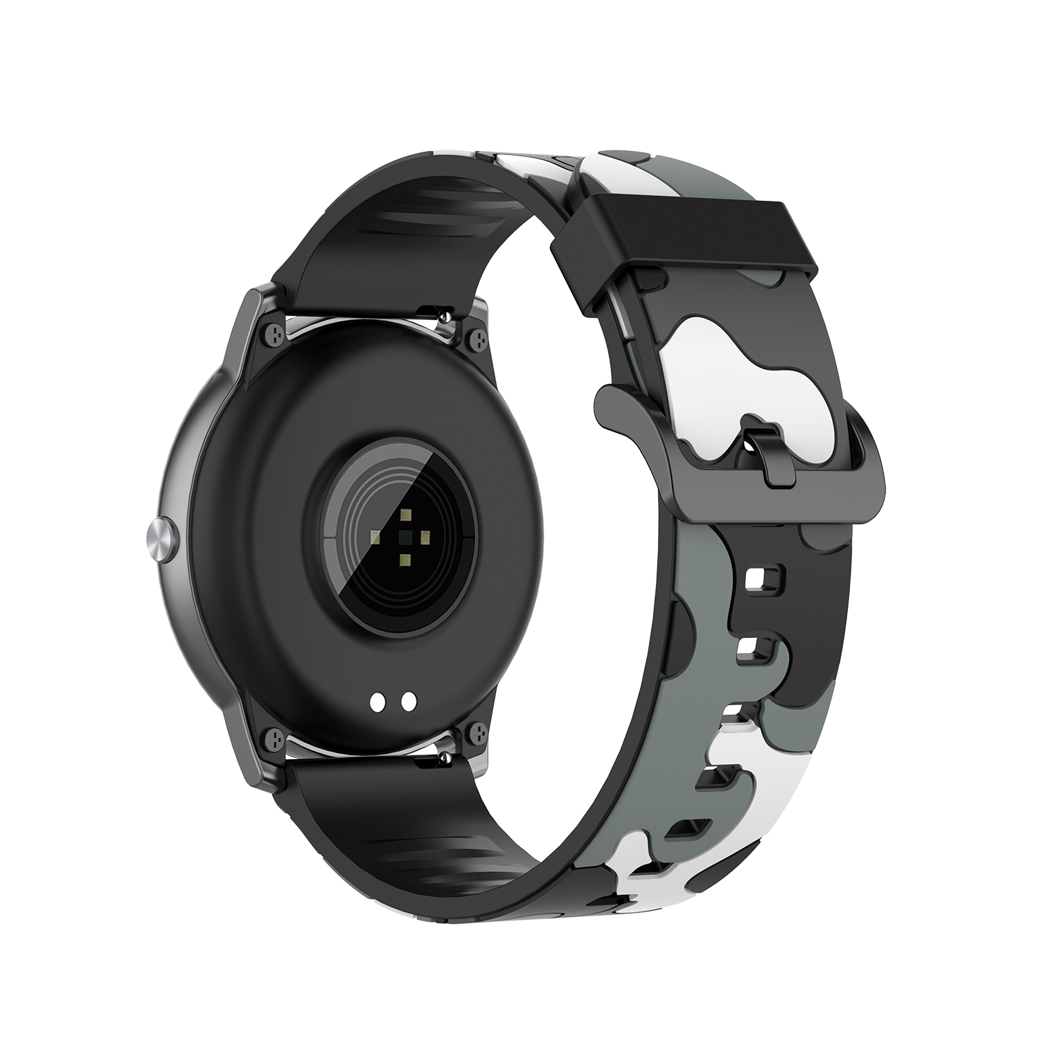 Bakeey-20--22-mm-Universal-Camouflage-Replacement-Silicone-Watch-Band-for-Haylou-Solar-Smart-Watch-N-1735242-7