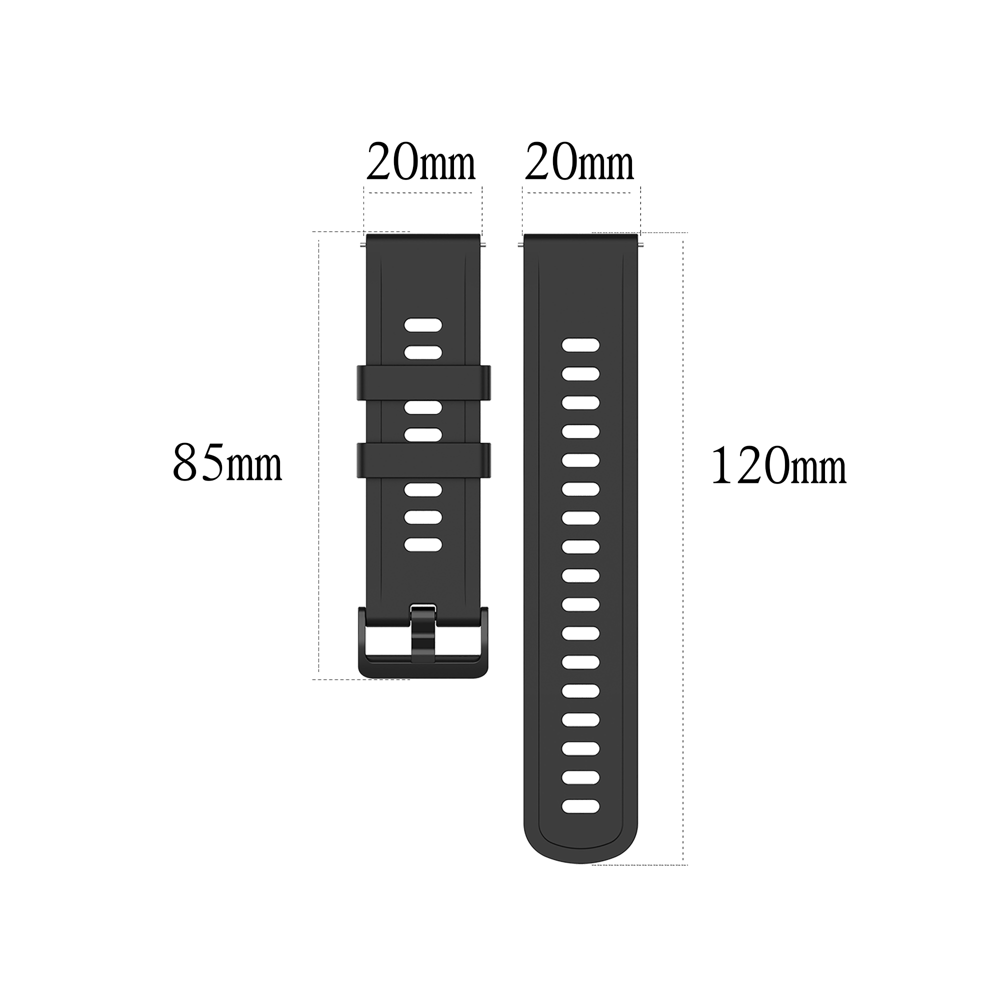 Bakeey-2022mm-Pure-Color-Sweatproof-Soft-Silicone-Watch-Band-Strap-Replacement-for-Garmin-Vivowatch-1773645-4
