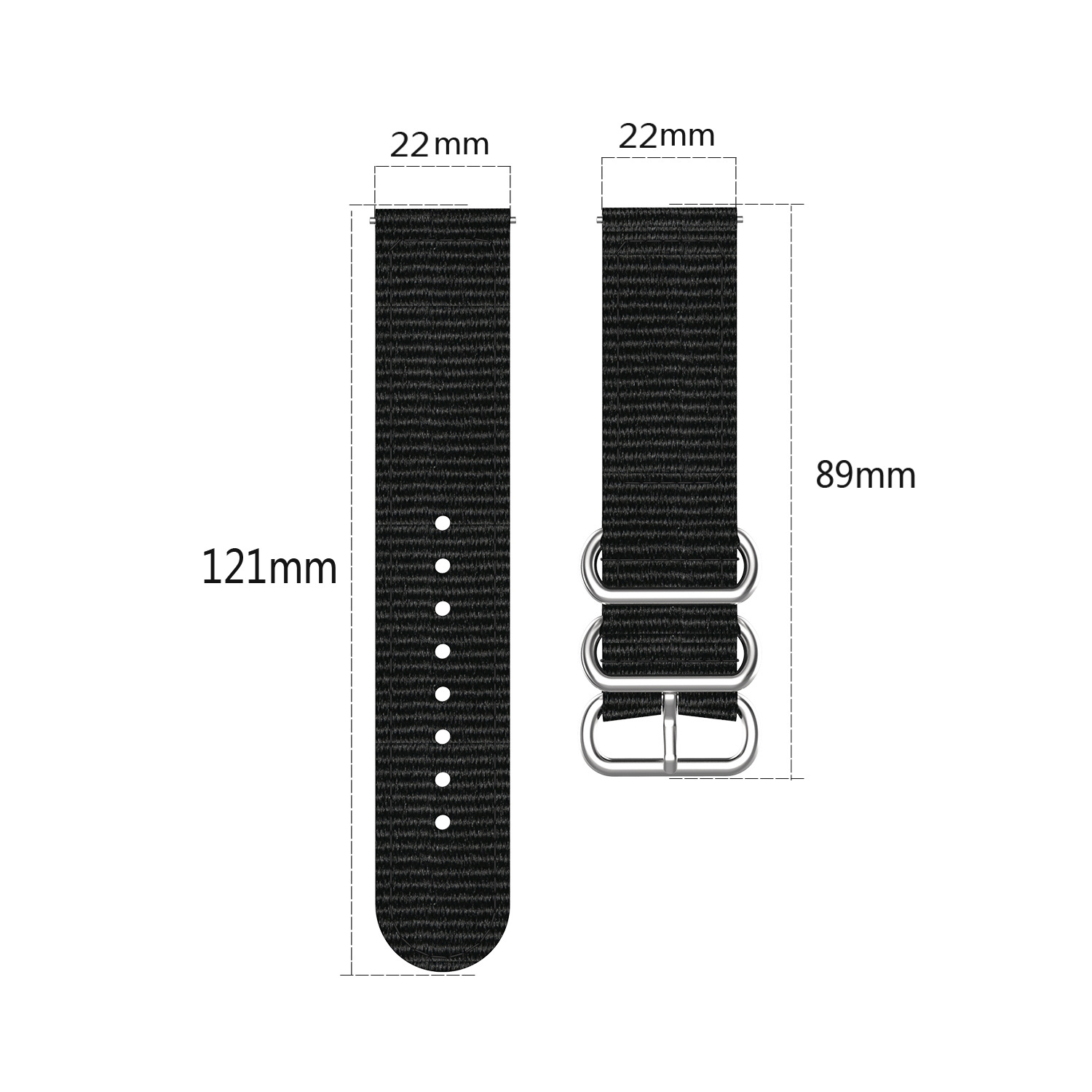 Bakeey-2022mm-Width-Breathable-Sweatproof-Nylon-Canvas-Watch-Band-Strap-Replacement-for-Huawei-Watch-1926643-34