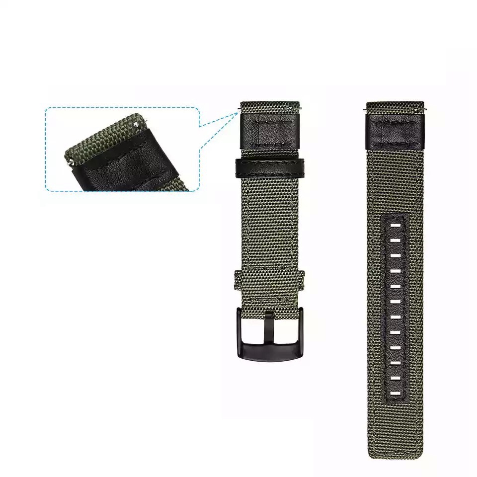 Bakeey-2022mm-Width-Canvas-Nylon-Woven--Leather-Watch-Band-Strap-Replacement-for-Samsung-Gear-S3-Hua-1773675-5