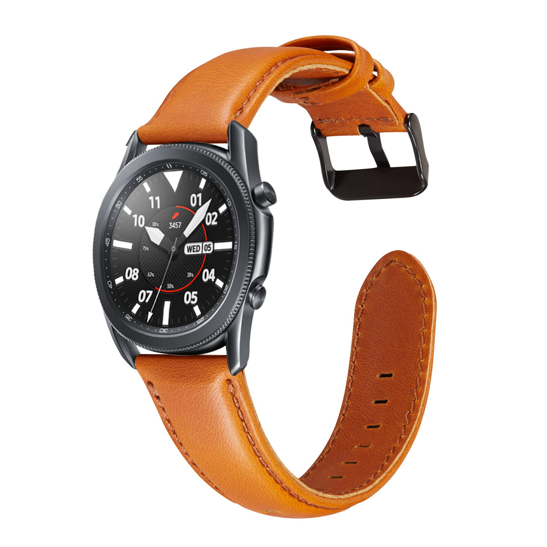 Bakeey-2022mm-Width-Casual-Genuine-Leather-Watch-Band-Strap-Replacement-for-Samsung-Galaxy-Watch-3-4-1747087-8