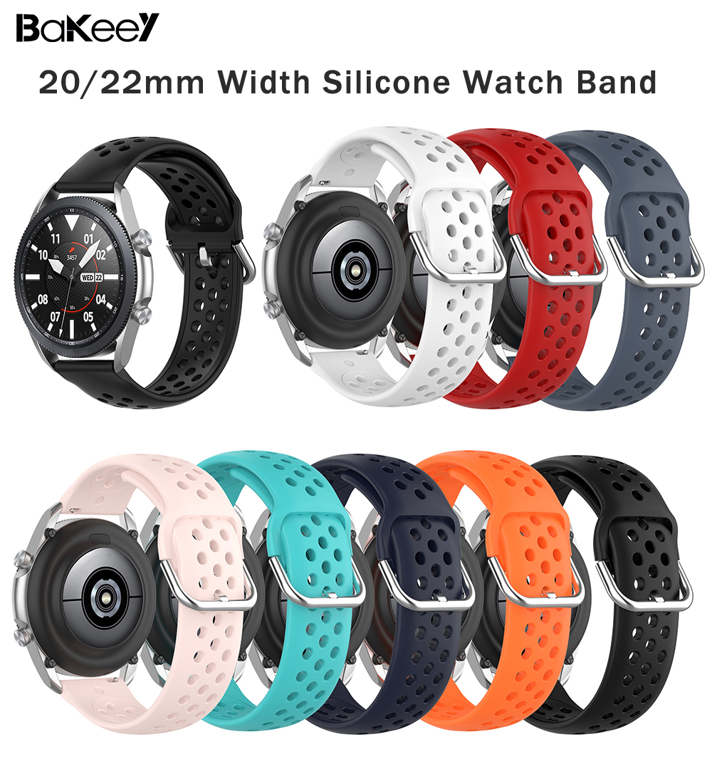 Bakeey-2022mm-Width-Universal-Pure-Sports-Dot-Pattern-Soft-Silicone-Watch-Band-Strap-Replacement-for-1734803-1