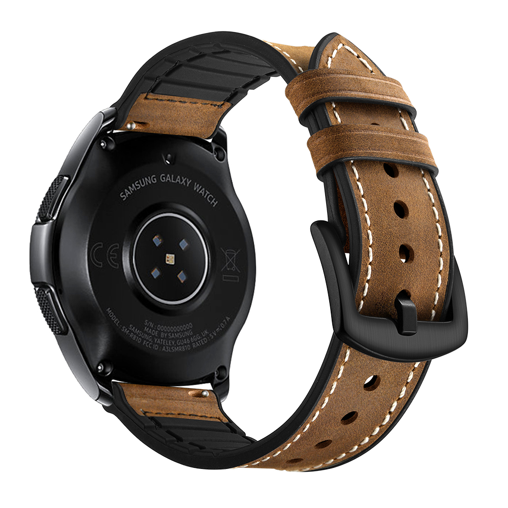 Bakeey-2022mm-Width-Universal-Pure-Sports-Genuine-Leather--Silicone-Watch-Band-Strap-Replacement-for-1736416-9