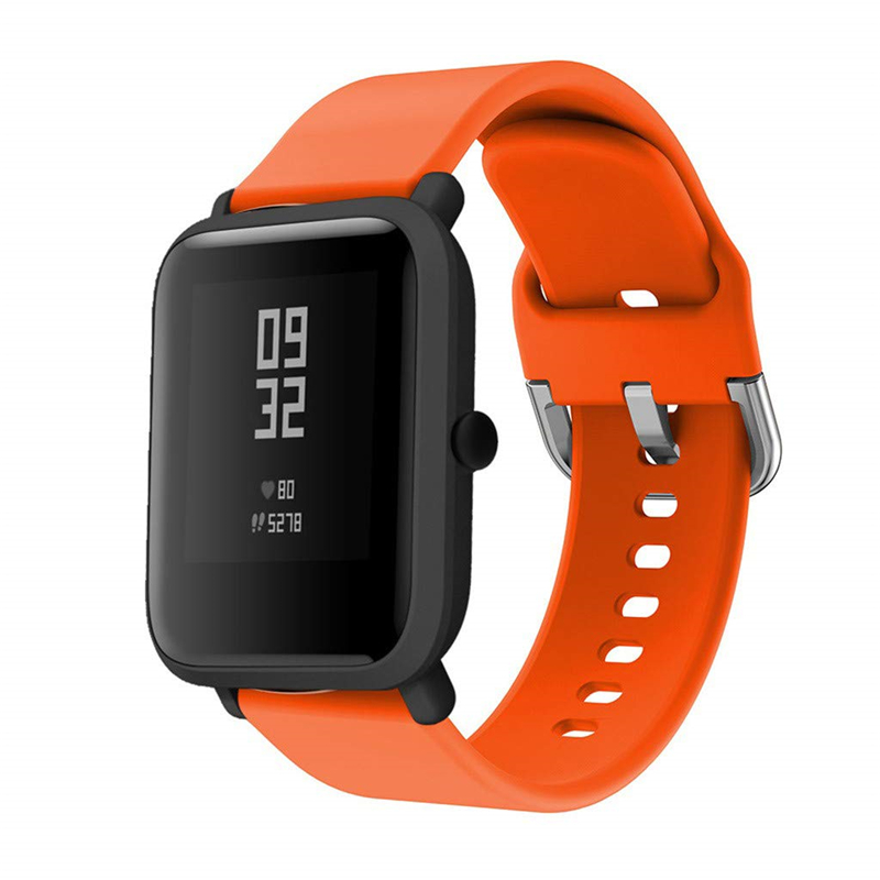 Bakeey-20MM-Colorful-Silicone-Watch-Band-for-Amazfit-BipBip-Lite-Smart-Watch-1549973-6