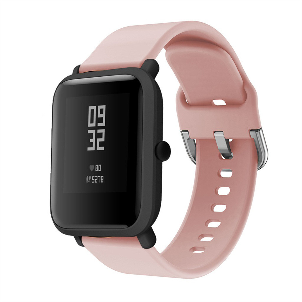 Bakeey-20MM-Colorful-Silicone-Watch-Band-for-Amazfit-BipBip-Lite-Smart-Watch-1549973-7