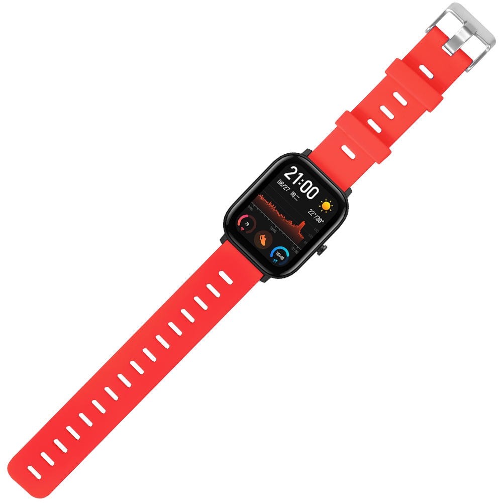 Bakeey-20MM-Colorful-Silicone-Watch-Band-for-Amazfit-GTS-Smart-Watch-1568016-3
