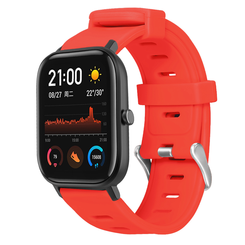 Bakeey-20MM-Colorful-Silicone-Watch-Band-for-Amazfit-GTS-Smart-Watch-1568016-4