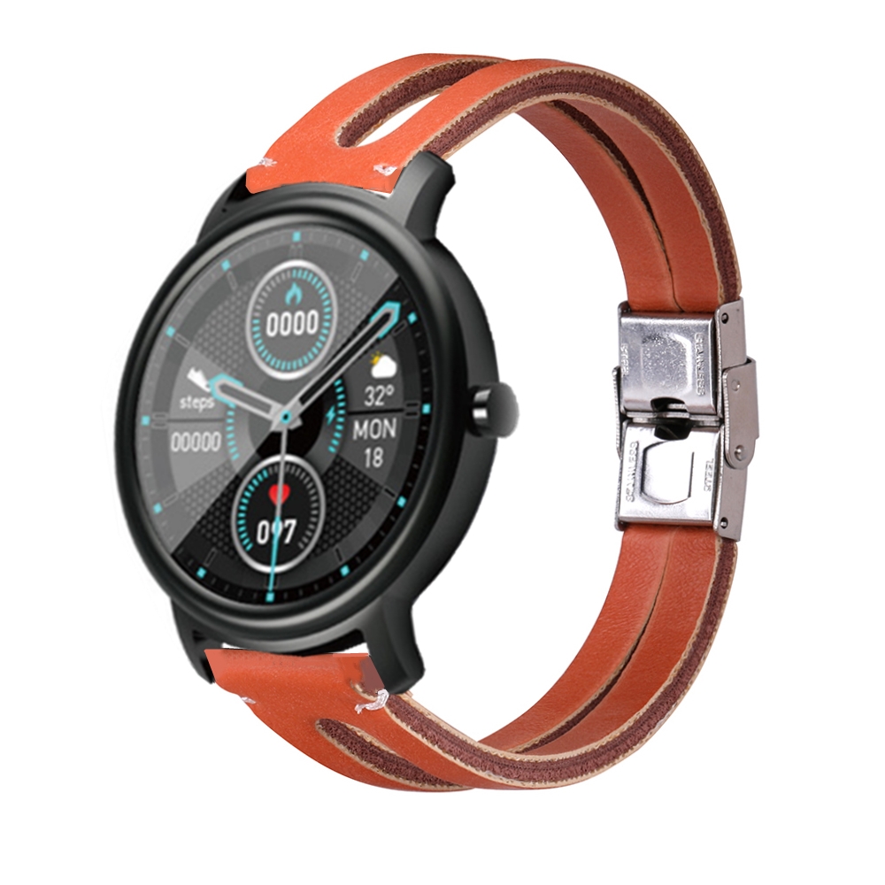 Bakeey-20mm-Retro-Style-Watch-Band-Replacement-Watch-Strap-for-Mibro-Air-Smart-Watch-1797683-2