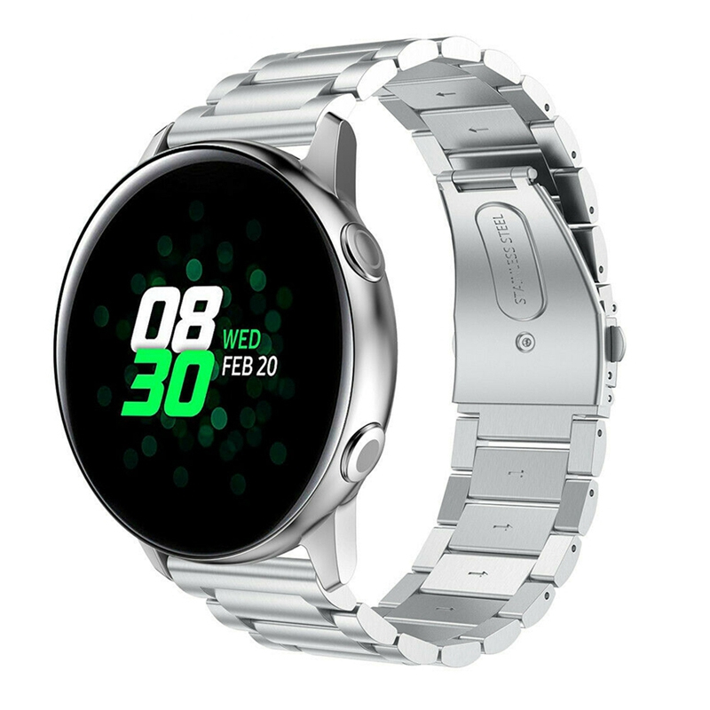 Bakeey-20mm-Stainless-Steel-Universal-Watch-Band-for-BW-HL1-Galaxy-watch-active2-Amazfit-Bip-Lite-Sm-1560408-2