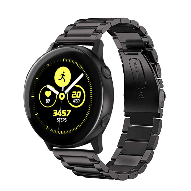 Bakeey-20mm-Stainless-Steel-Universal-Watch-Band-for-BW-HL1-Galaxy-watch-active2-Amazfit-Bip-Lite-Sm-1560408-3