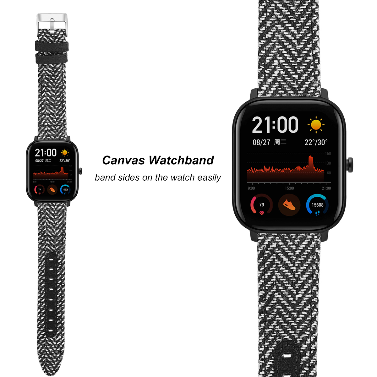 Bakeey-20mm-Universal-Nylon-Camouflage-Canvas-Watch-Band-for-Amazfit-GTS-Samsung-Galaxy-4246Active-1587359-4