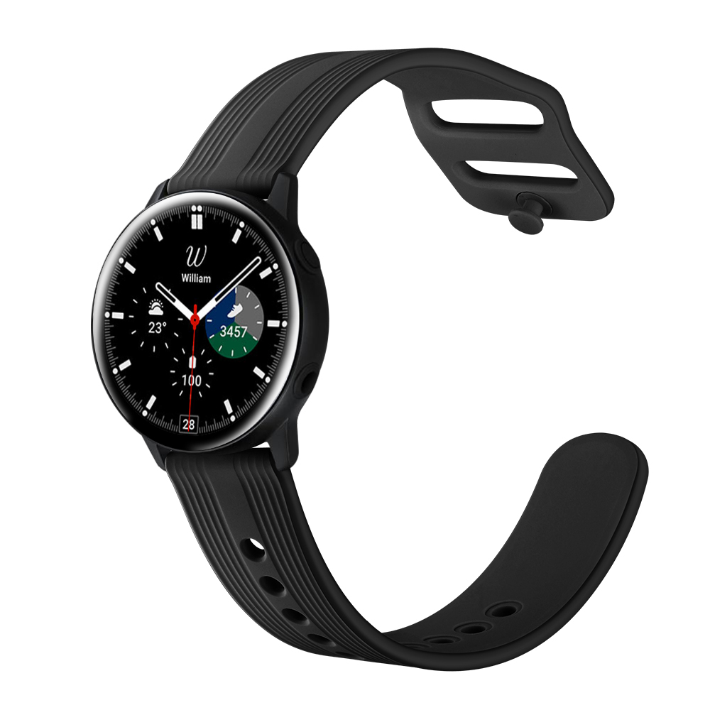 Bakeey-20mm-Universal-Silicone-Watch-Strap-Replacement-Watch-Band-for-Samsung-Galaxy-Watch-4-Classic-1892799-4