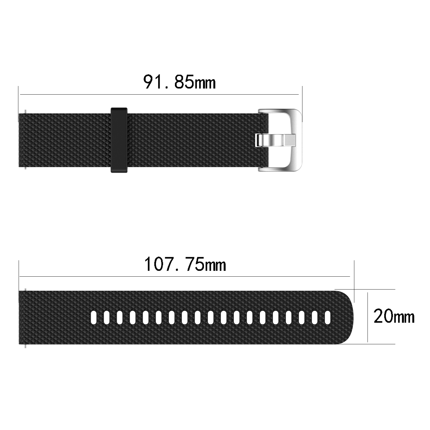 Bakeey-20mm-Watch-Band-Universal-Silicone-Grain-Replacement-for-Smart-Watch-1536990-12
