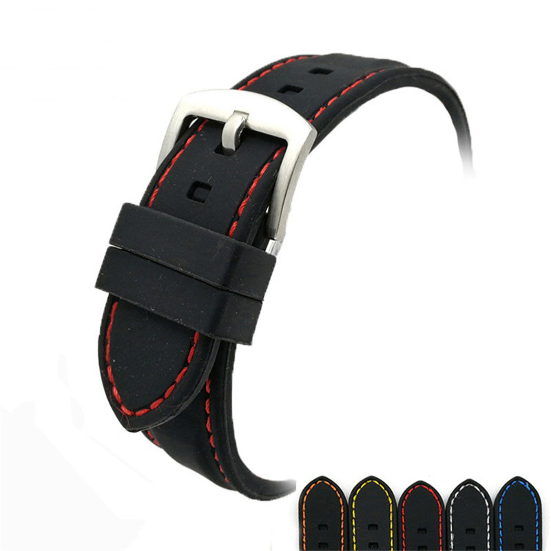 Bakeey-20mm-Waterproof-Generic-Silicone-Smart-Watch-Band-For-Huawei-WATCH-GT-2-42MMAmazfit-GTSBipBip-1631077-2