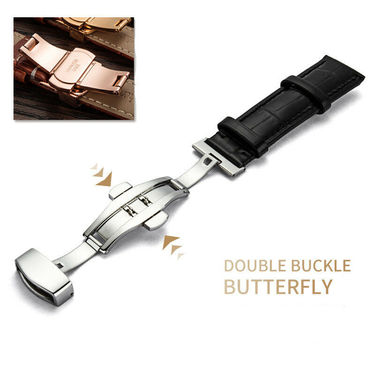 Bakeey-22-24mm-Width-Butterfly-Buckle-Genuine-Leather-Watch-Band-Strap-Replacement-1659214-4