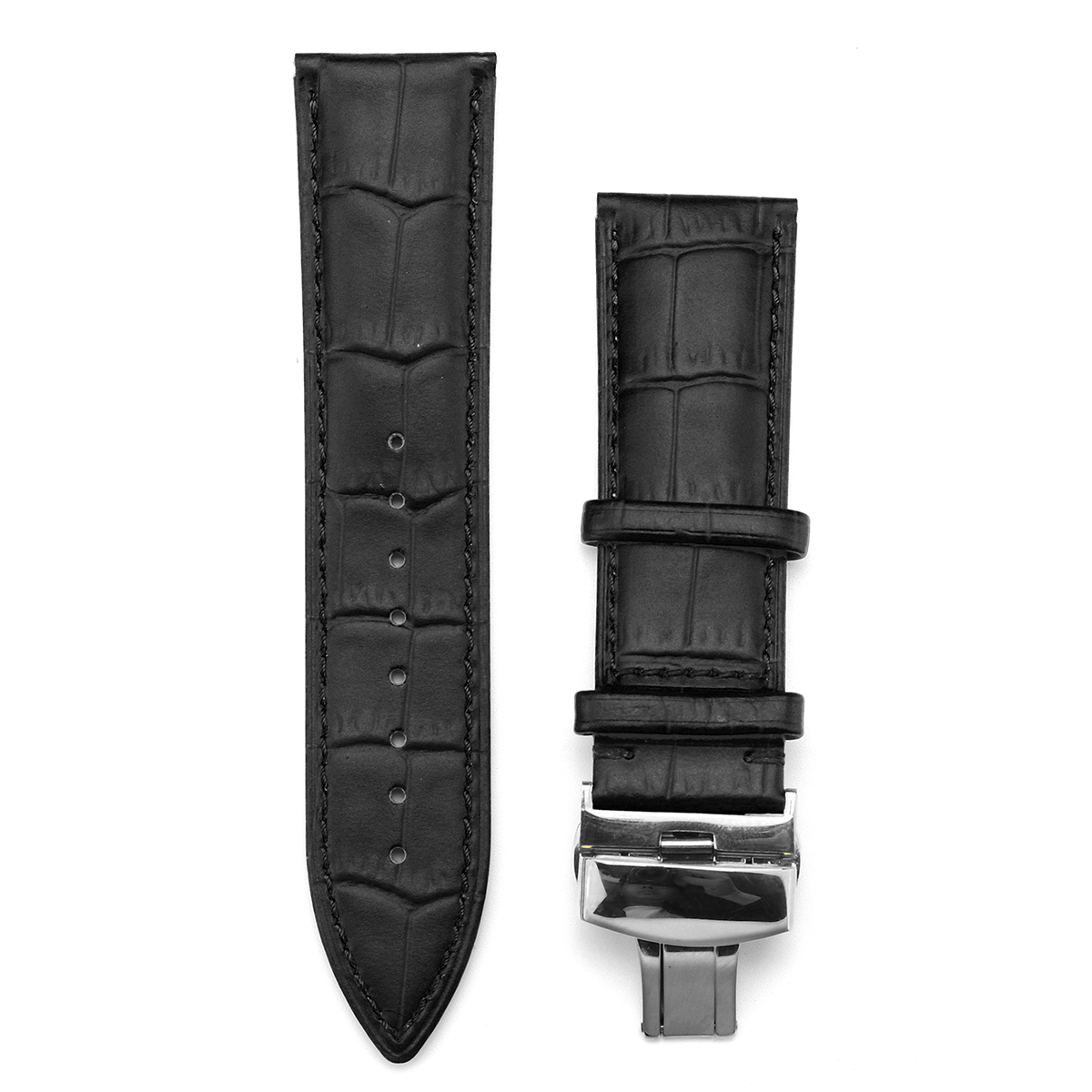 Bakeey-22-24mm-Width-Butterfly-Buckle-Genuine-Leather-Watch-Band-Strap-Replacement-1659214-5