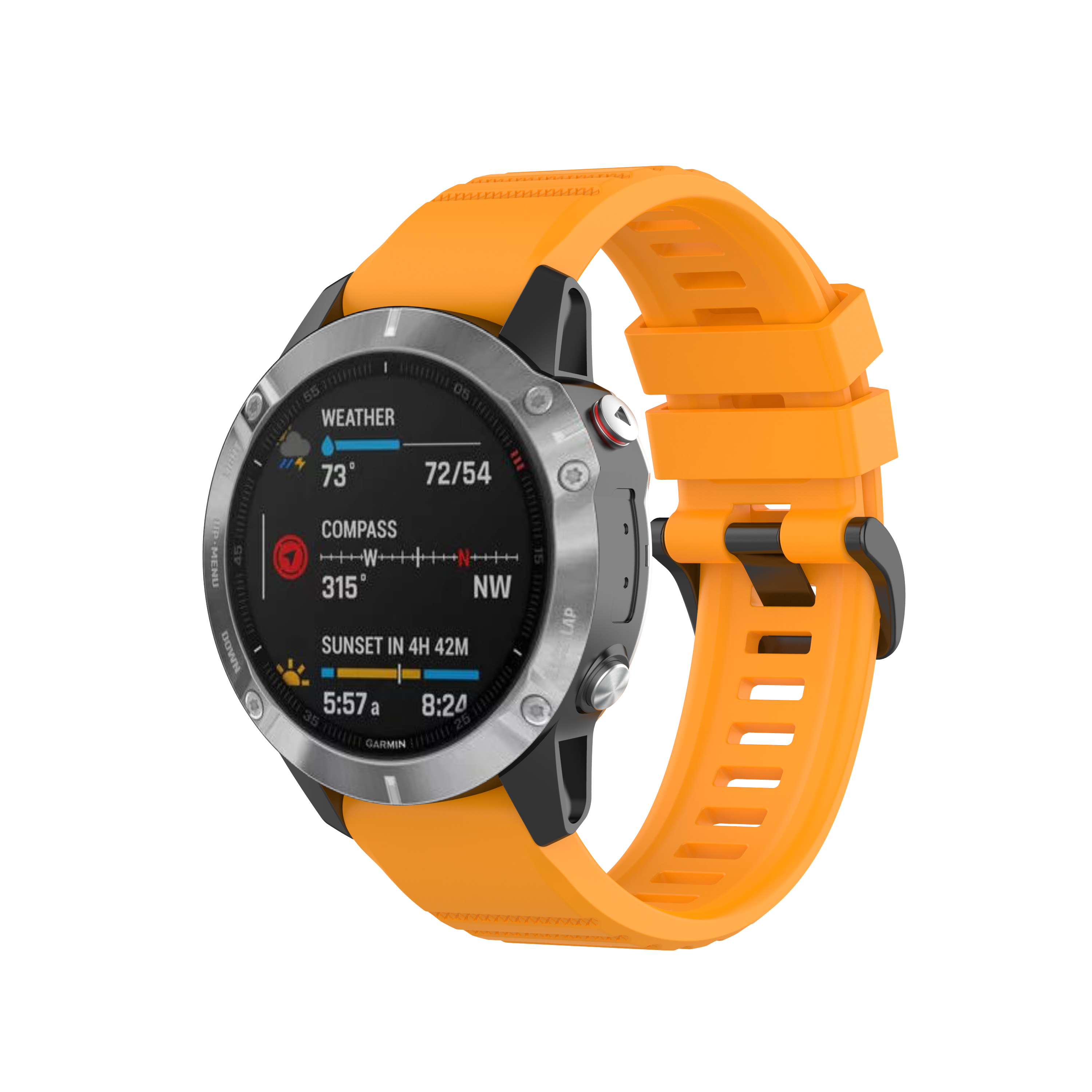 Bakeey-22MM-Universal-Silicone-Watch-Band-for-Garmin-Fenix-6-Fenix-5-Smart-Watch-1750214-13