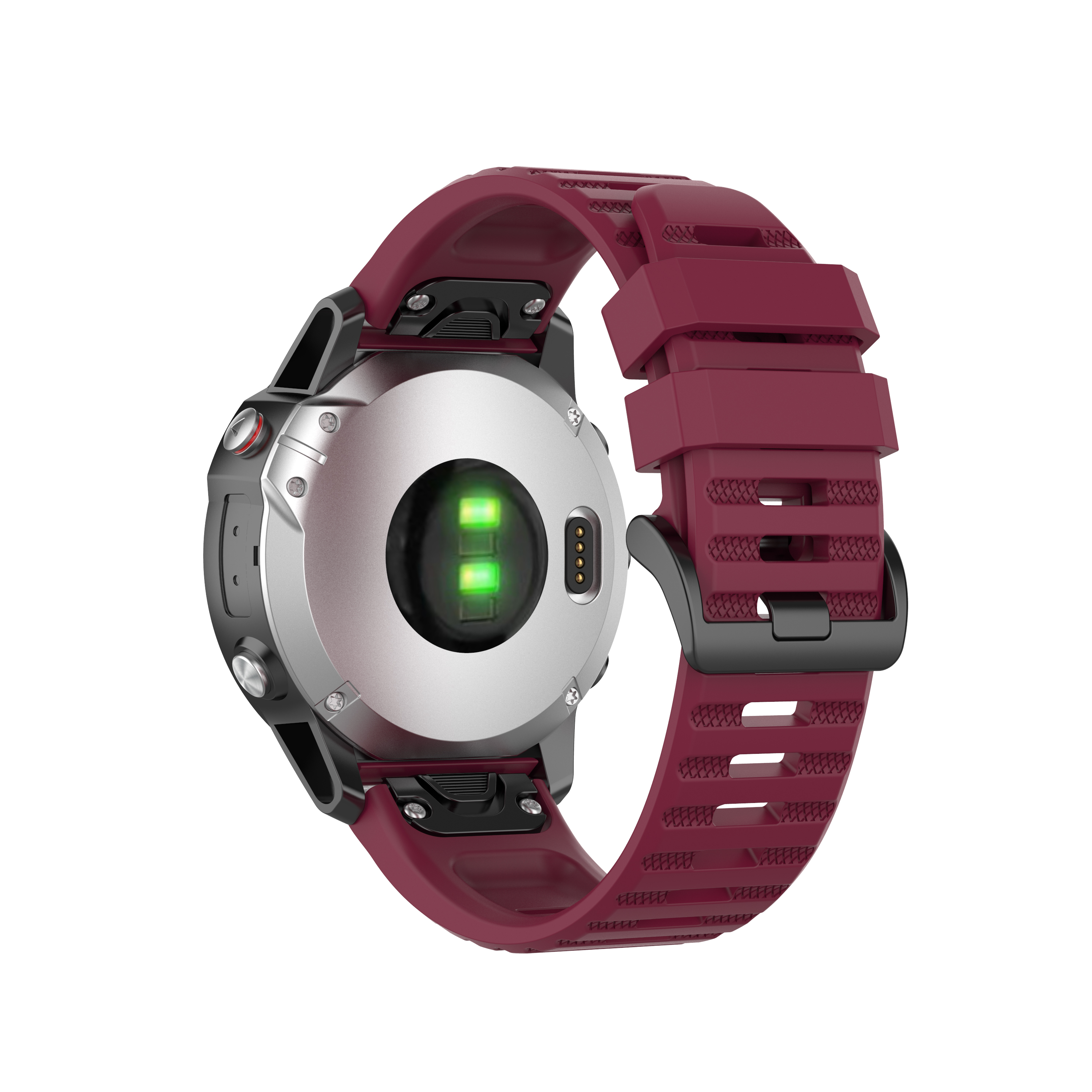 Bakeey-22MM-Universal-Silicone-Watch-Band-for-Garmin-Fenix-6-Fenix-5-Smart-Watch-1750214-20