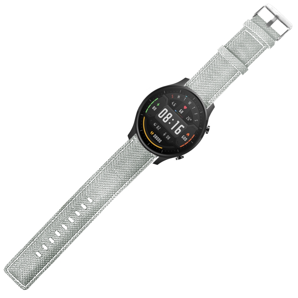 Bakeey-22mm-Canvas-Leather-Smart-Watch-Band-Replacement-Strap-For-Xiaomi-Watch-Color-Non-original-1652529-5
