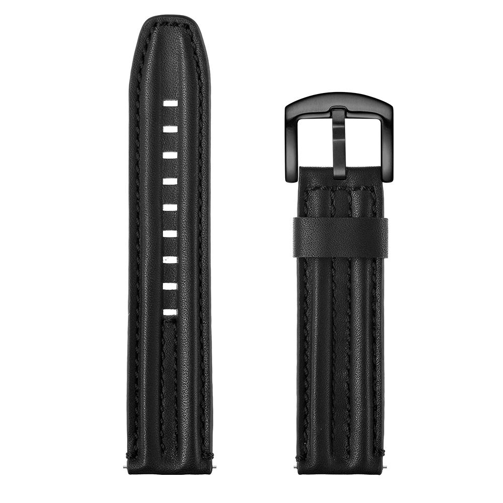 Bakeey-22mm-Double-Keel-Full-Genuine-Leather-Replacement-Strap-Smart-Watch-Band-For-Samsung-Gear-S3-1745103-2