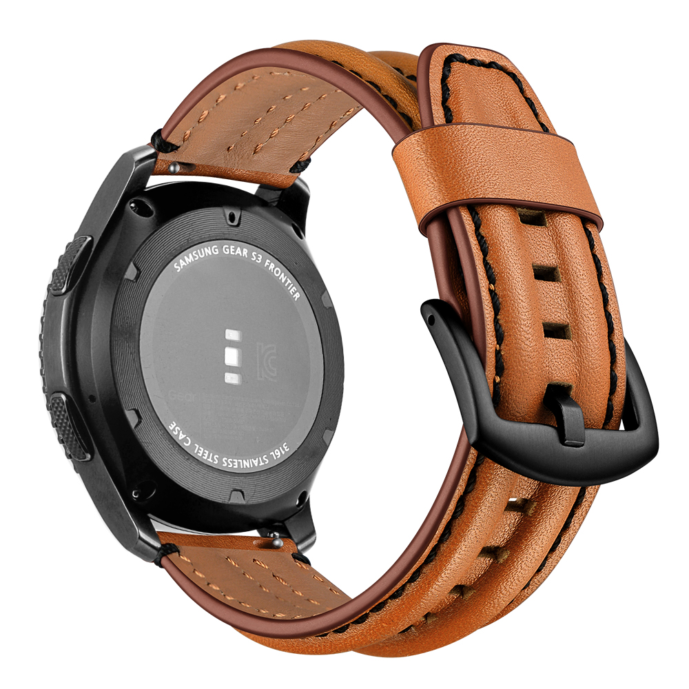 Bakeey-22mm-Double-Keel-Full-Genuine-Leather-Replacement-Strap-Smart-Watch-Band-For-Samsung-Gear-S3-1745103-17