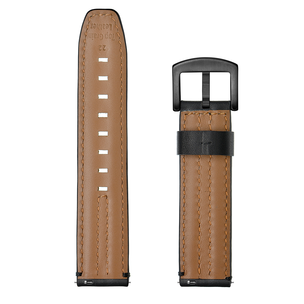 Bakeey-22mm-Double-Keel-Full-Genuine-Leather-Replacement-Strap-Smart-Watch-Band-For-Samsung-Gear-S3-1745103-3