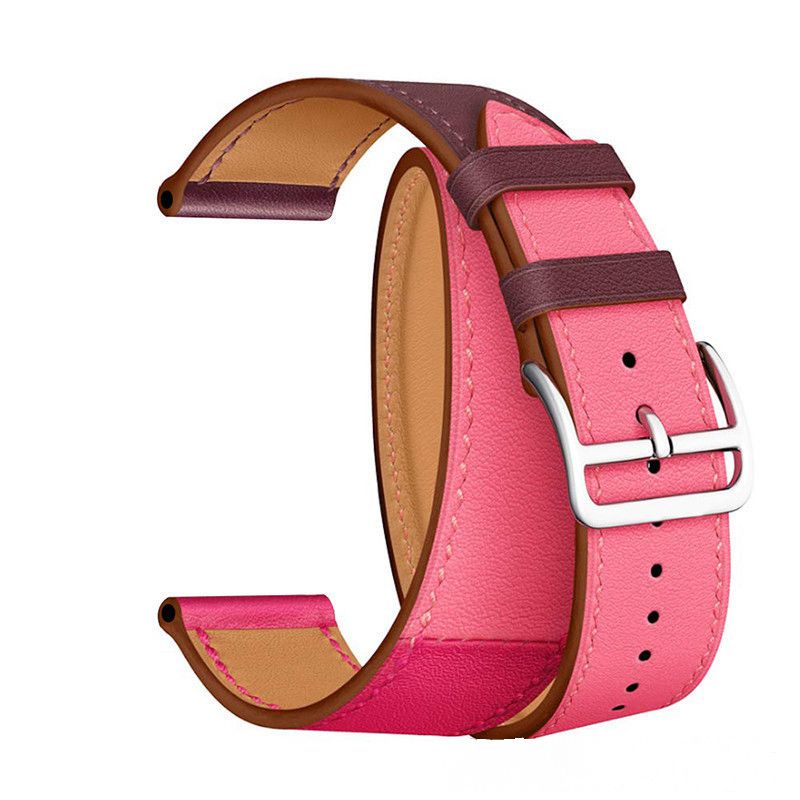 Bakeey-22mm-Dual-Color-Genuine-Leather-Strap-Replacement-Watch-Band-for-Huawei-Honor-magic-1468008-6