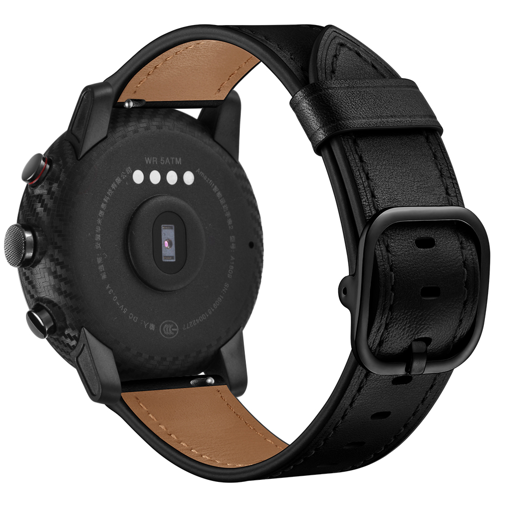 Bakeey-22mm-First-Layer-Genuine-Leather-Replacement-Strap-Smart-Watch-Band-for-Amazfit-Smart-Sport-W-1737092-14