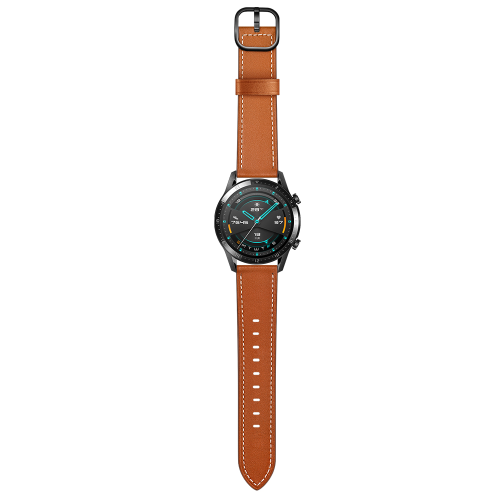 Bakeey-22mm-First-Layer-Genuine-Leather-Replacement-Strap-Smart-Watch-Band-for-Huawei-Watch-GT122e-4-1736355-11