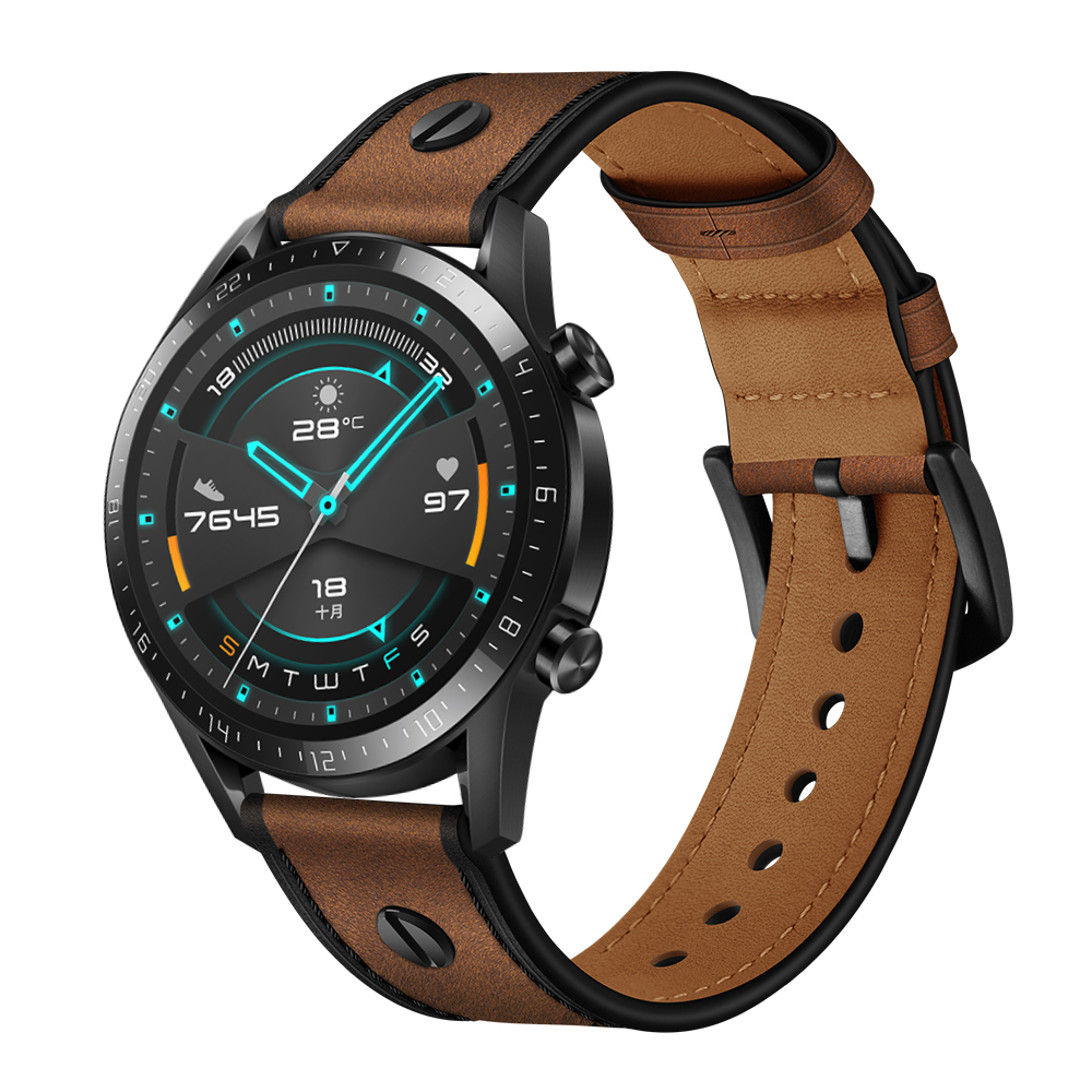 Bakeey-22mm-Genuine-Leather-Replacement-Strap-Smart-Watch-Band-For-Huawei-Watch-GT2-46MM-1809124-18