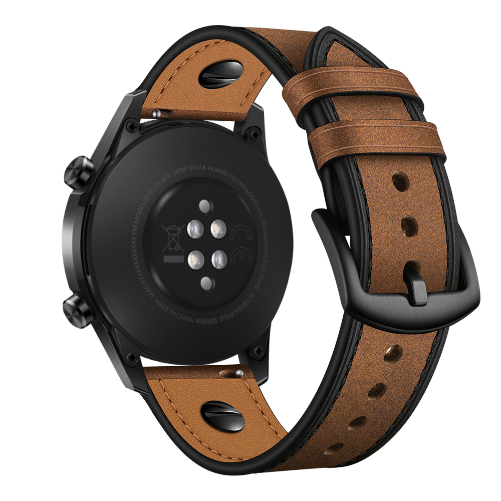 Bakeey-22mm-Genuine-Leather-Replacement-Strap-Smart-Watch-Band-For-Huawei-Watch-GT2-46MM-1809124-19