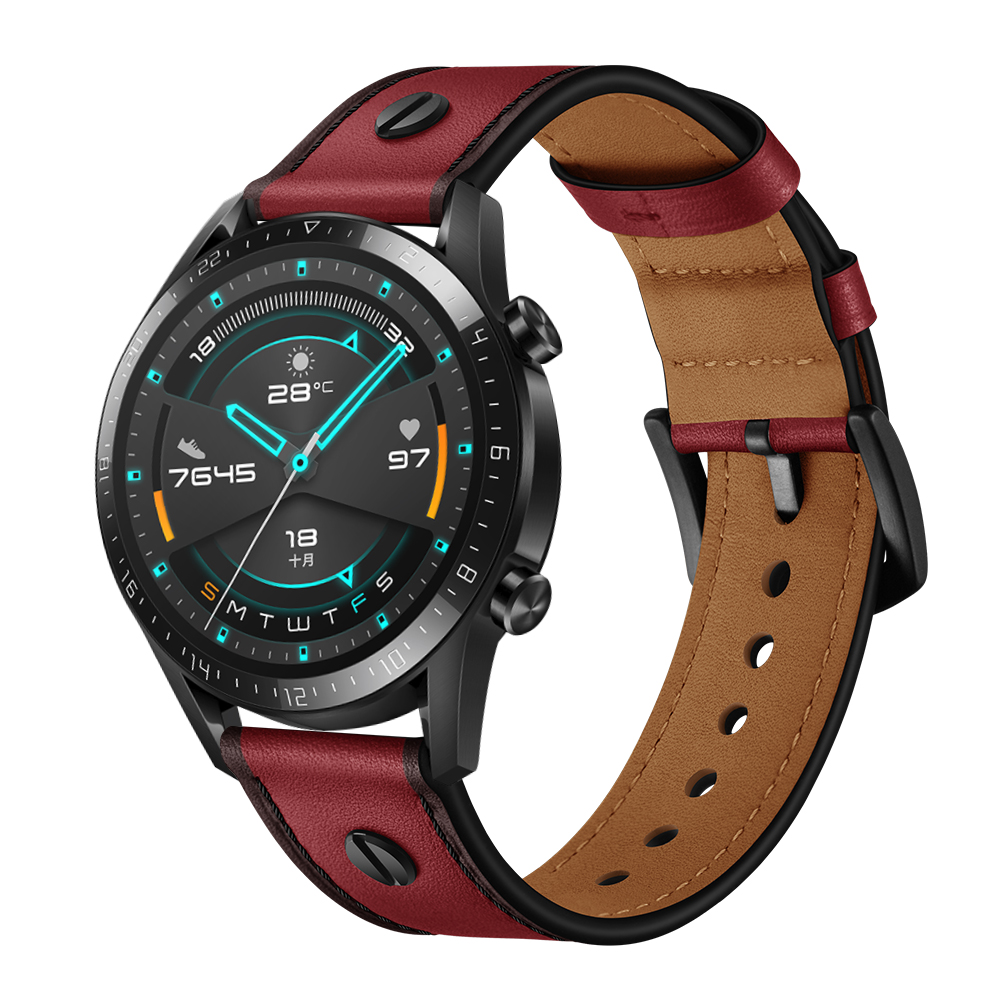 Bakeey-22mm-Genuine-Leather-Replacement-Strap-Smart-Watch-Band-For-Huawei-Watch-GT2-46MM-1809124-6