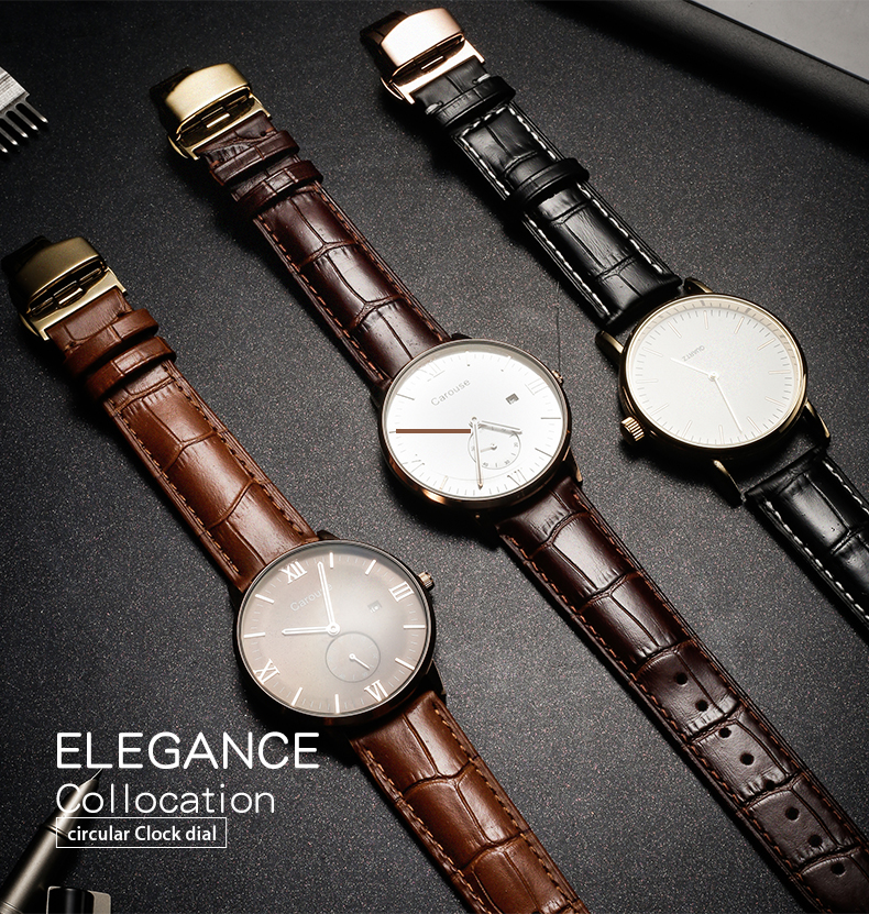Bakeey-22mm-Genuine-Leather-Strap-Replacement-Alligator-Grain-Watch-Band-1463646-2
