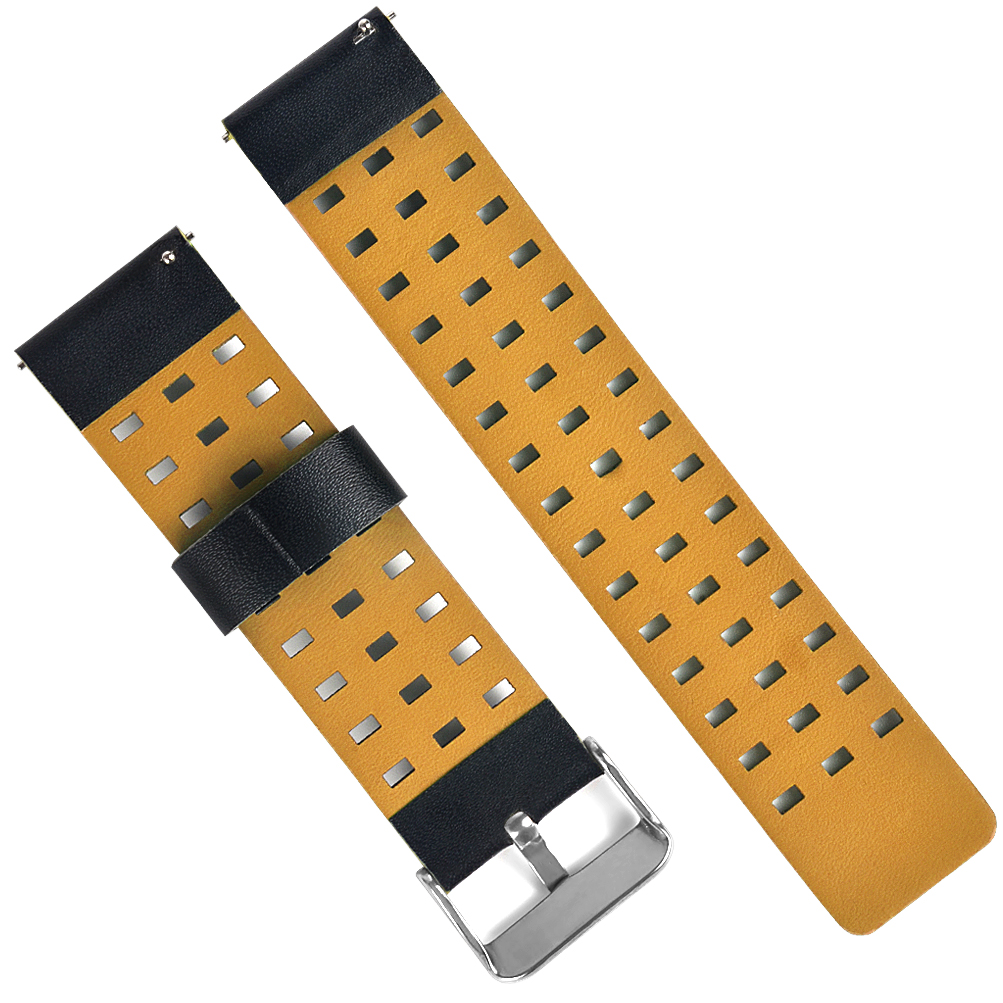 Bakeey-22mm-Genuine-Leather-Strap-Smart-Watch-Band-For-Xiaomi-Haylou-Solar-Non-original-1707417-3