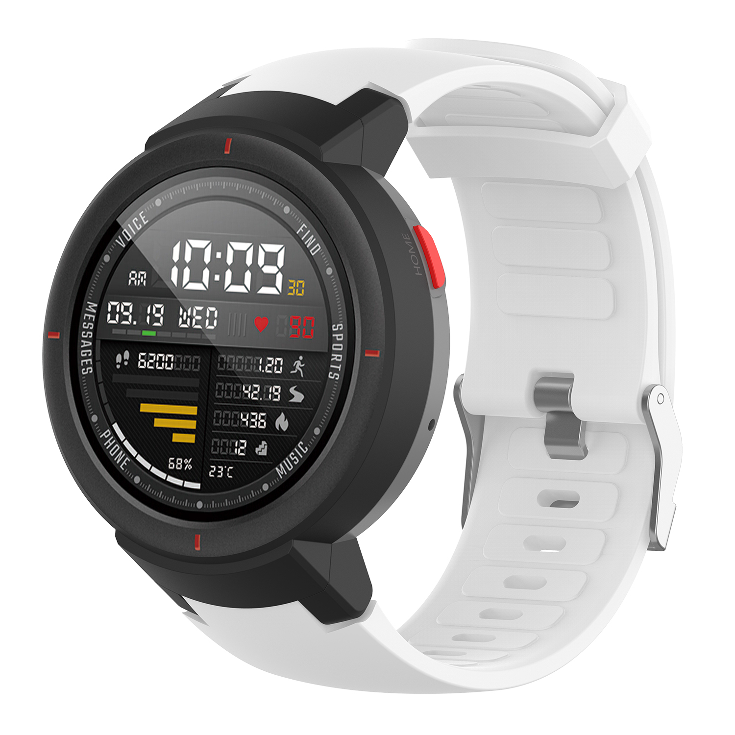 Bakeey-22mm-Multi-color-Silicone-Replacement-Strap-Smart-Watch-Band-For-Amazfit-Verge-1739374-12