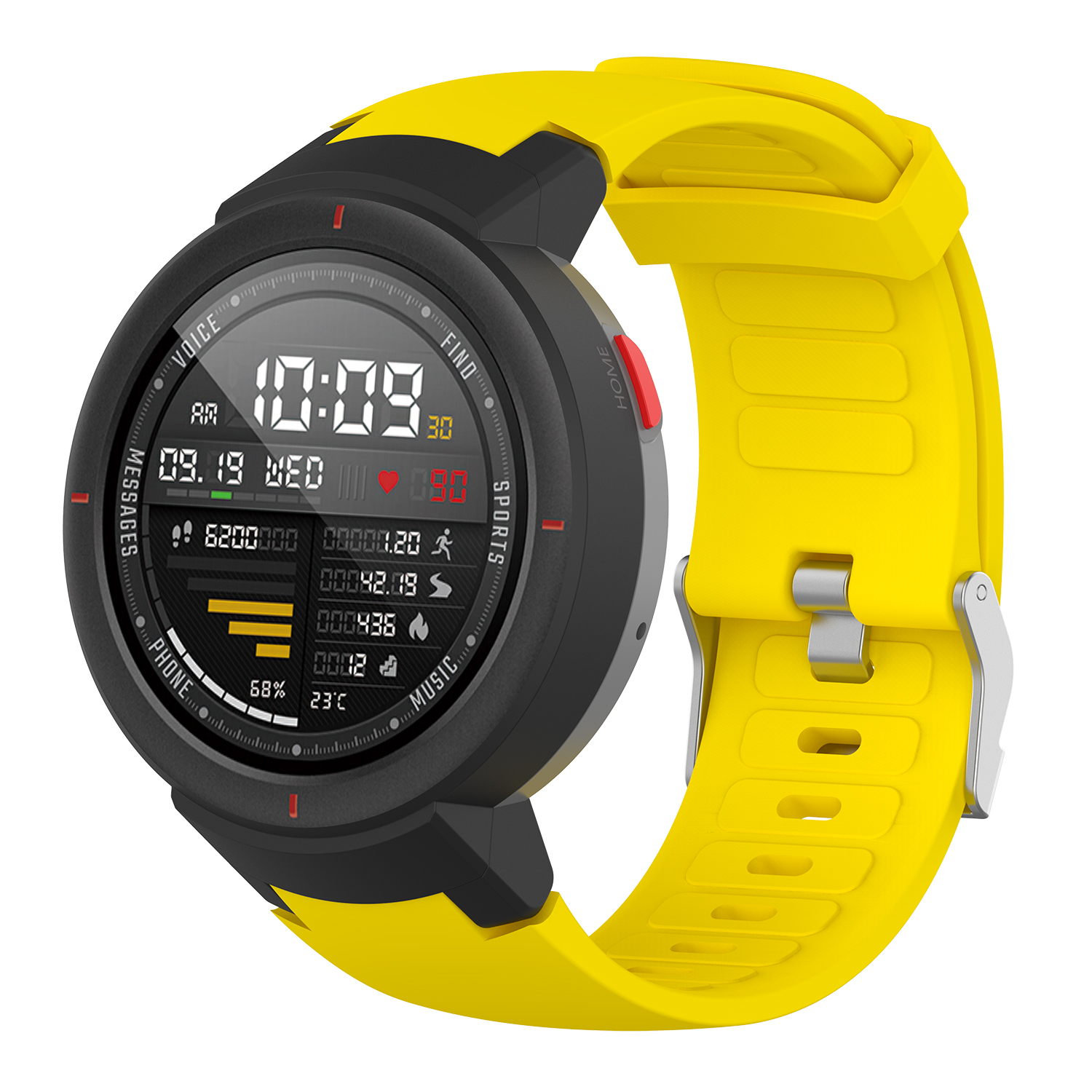 Bakeey-22mm-Multi-color-Silicone-Replacement-Strap-Smart-Watch-Band-For-Amazfit-Verge-1739374-15