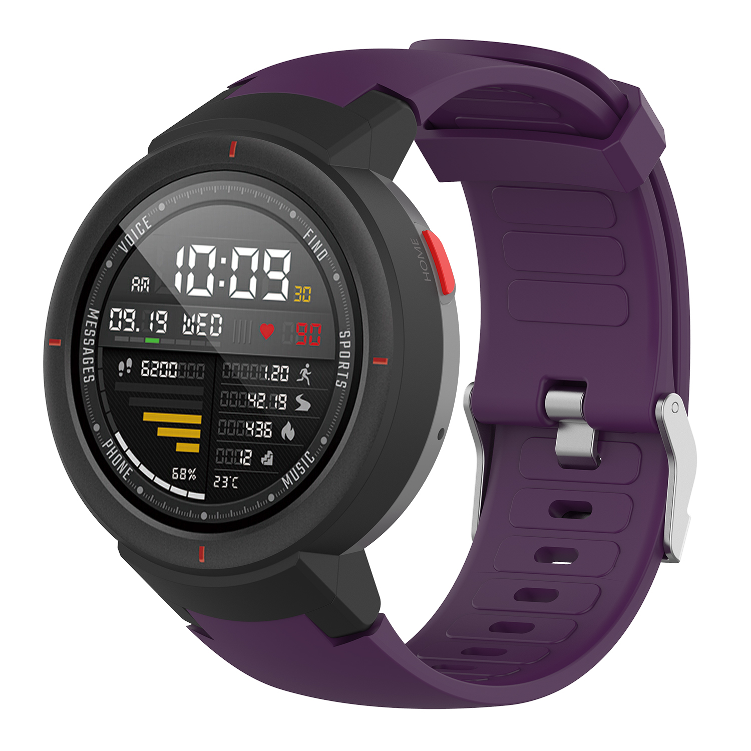 Bakeey-22mm-Multi-color-Silicone-Replacement-Strap-Smart-Watch-Band-For-Amazfit-Verge-1739374-18