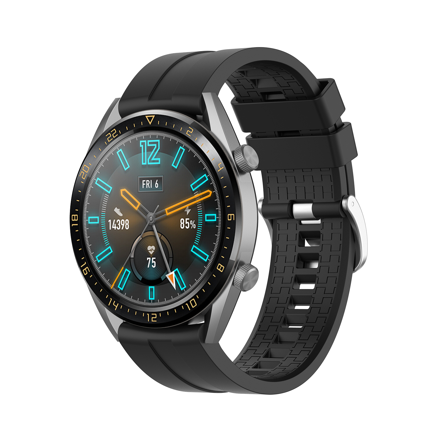 Bakeey-22mm-Multi-color-Silicone-Replacement-Strap-Smart-Watch-Band-For-Huawei-Watch-GT--GT2-1814089-13
