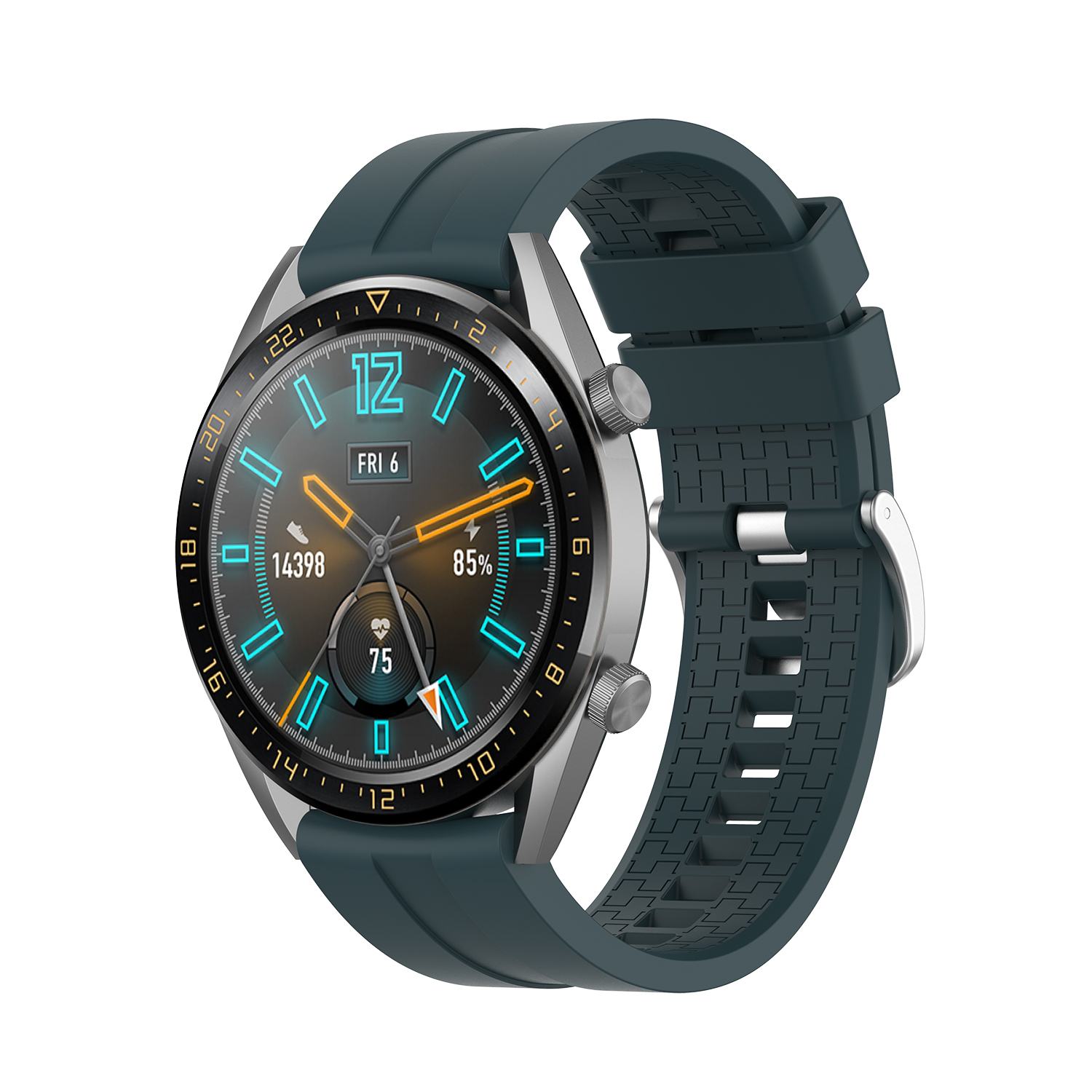 Bakeey-22mm-Multi-color-Silicone-Replacement-Strap-Smart-Watch-Band-For-Huawei-Watch-GT--GT2-1814089-19