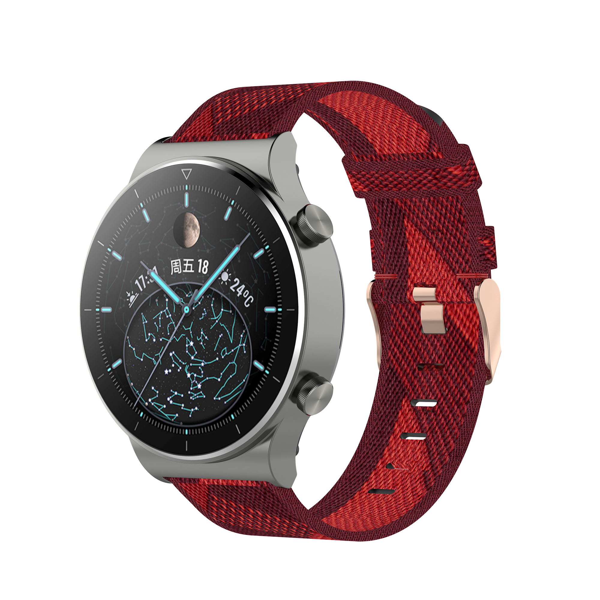 Bakeey-22mm-Nylon-Replacement-Strap-Smart-Watch-For-Huawei-Watch-GT2-Pro-1769324-11