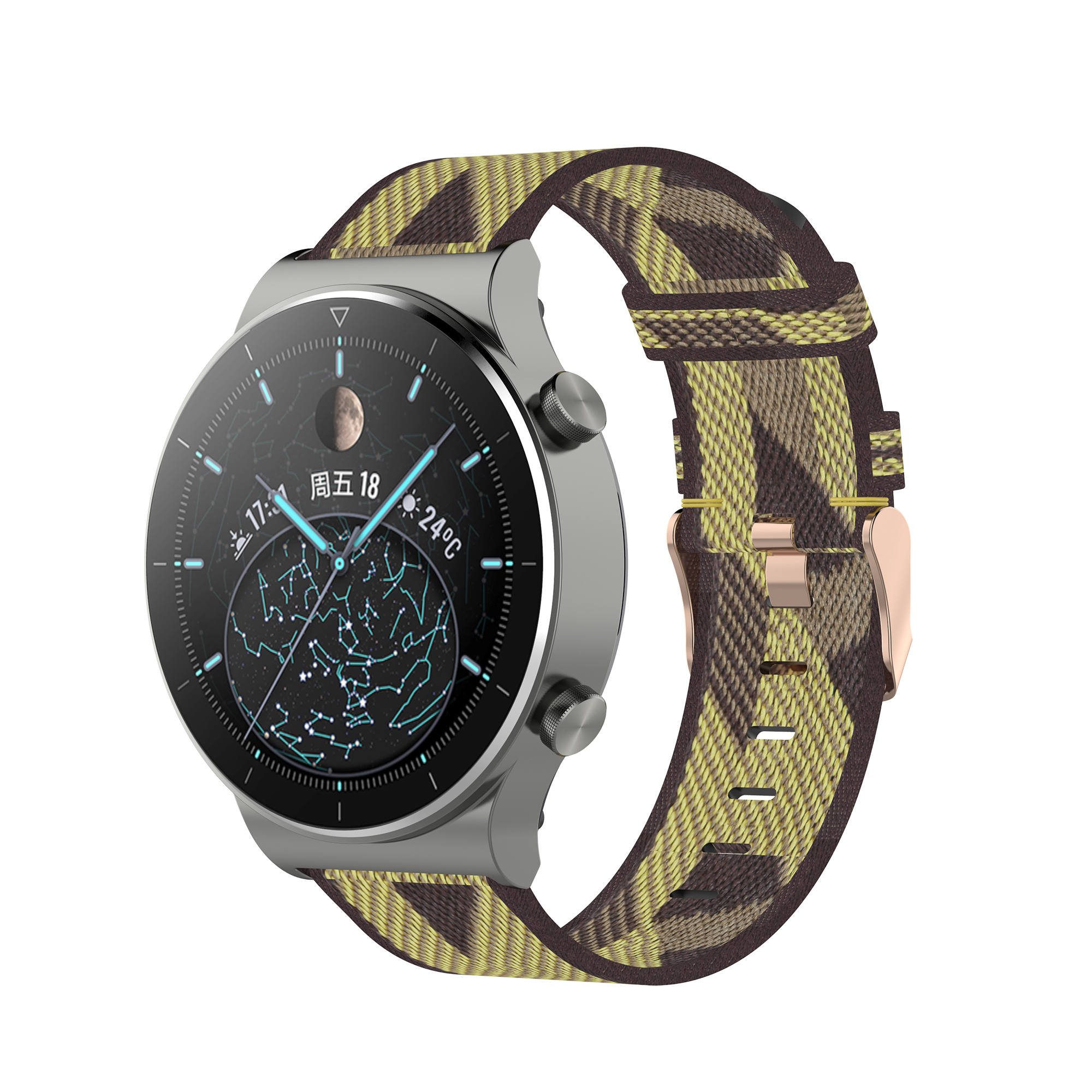 Bakeey-22mm-Nylon-Replacement-Strap-Smart-Watch-For-Huawei-Watch-GT2-Pro-1769324-14
