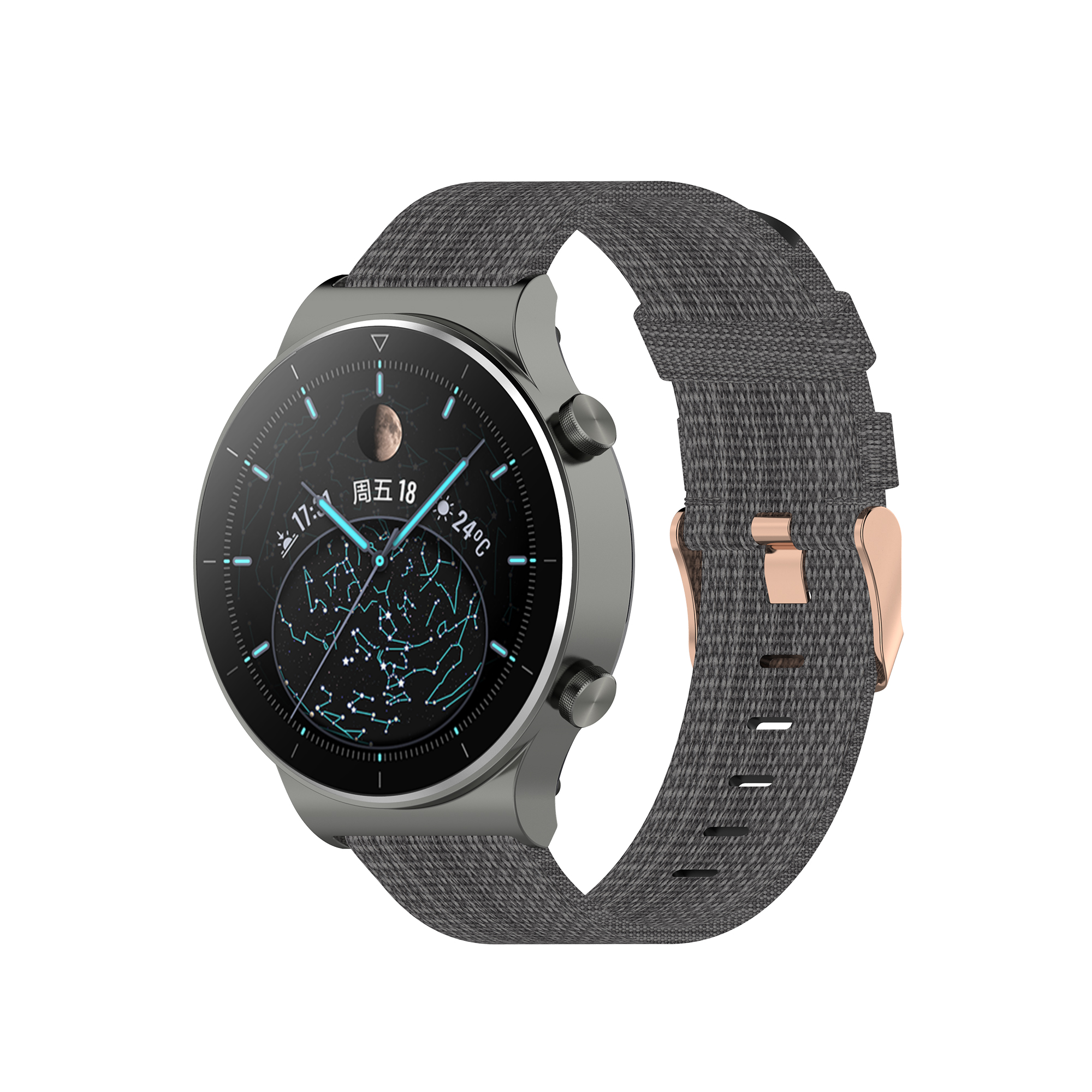 Bakeey-22mm-Nylon-Replacement-Strap-Smart-Watch-For-Huawei-Watch-GT2-Pro-1769324-29