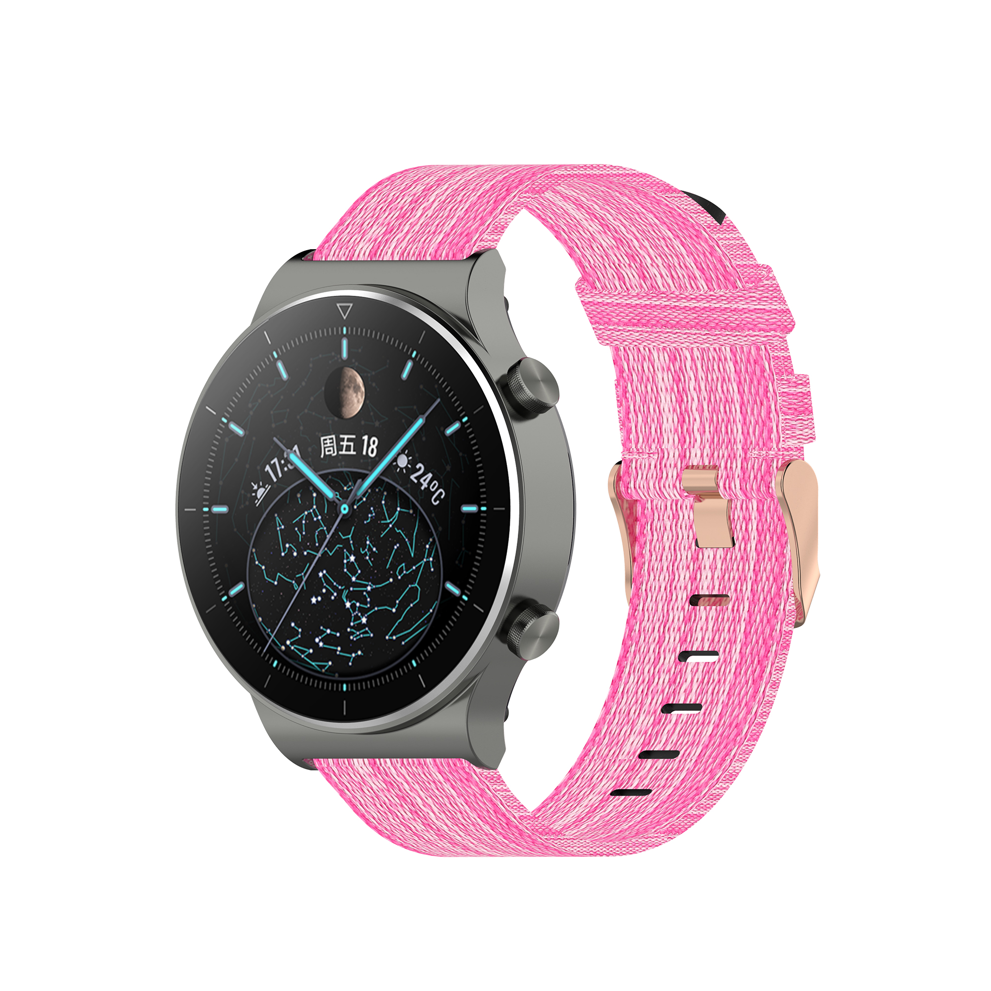 Bakeey-22mm-Nylon-Replacement-Strap-Smart-Watch-For-Huawei-Watch-GT2-Pro-1769324-5