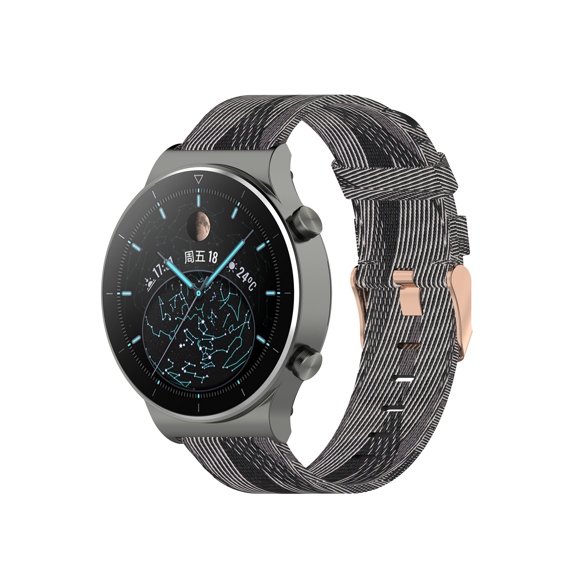 Bakeey-22mm-Nylon-Replacement-Strap-Smart-Watch-For-Huawei-Watch-GT2-Pro-1769324-8