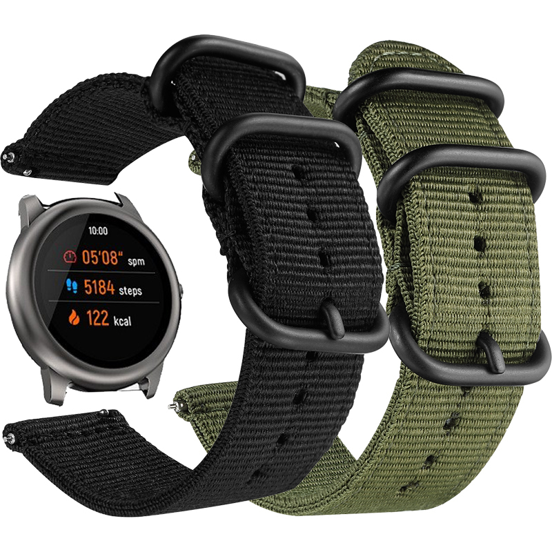 Bakeey-22mm-Nylon-Smart-Watch-Band-Replacement-Strap-For-Haylou-Solar-Xiaomi-Haylou-Solar-Non-origin-1702755-1