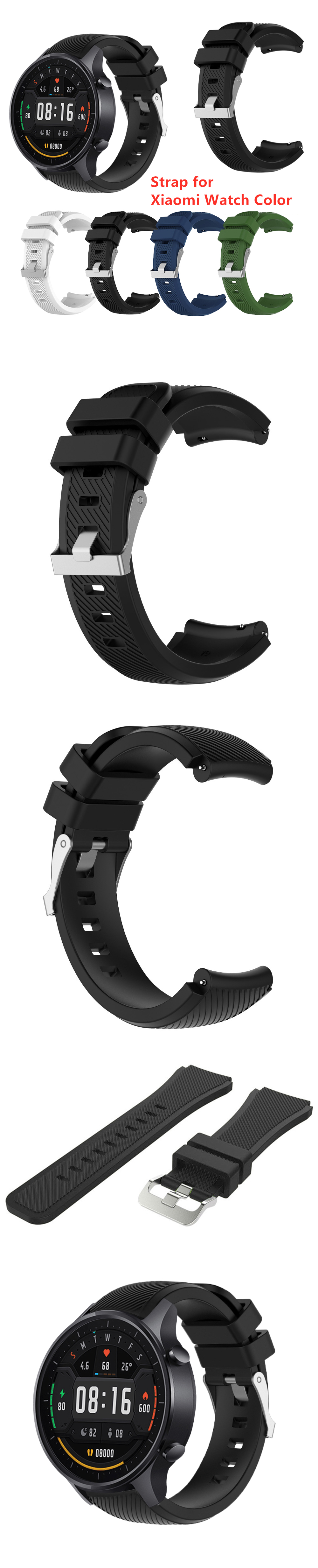 Bakeey-22mm-Pure-Cross-Grain-Soft-Silicone-Watch-Band-Wrist-Strap-Replacement-for-Xiaomi-Watch-Color-1641849-1