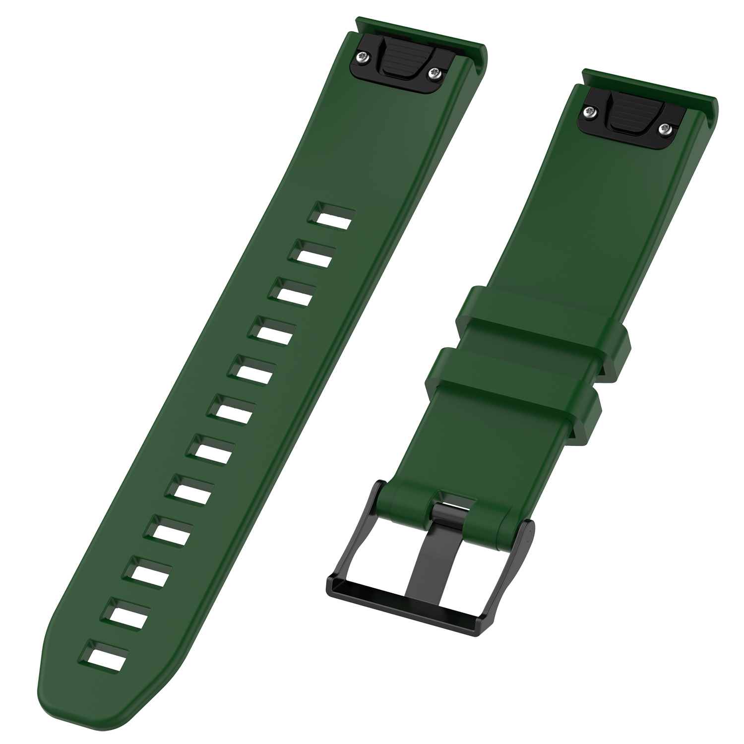 Bakeey-22mm-Quick-Release-Textured-Silicone-Replacement-Strap-Smart-Watch-Band-For-Garmin-Forerunner-1814098-13