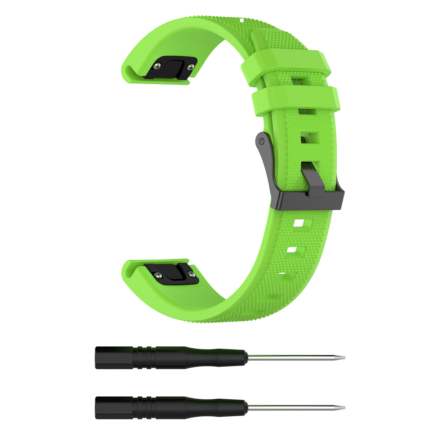 Bakeey-22mm-Quick-Release-Textured-Silicone-Replacement-Strap-Smart-Watch-Band-For-Garmin-Forerunner-1814098-18