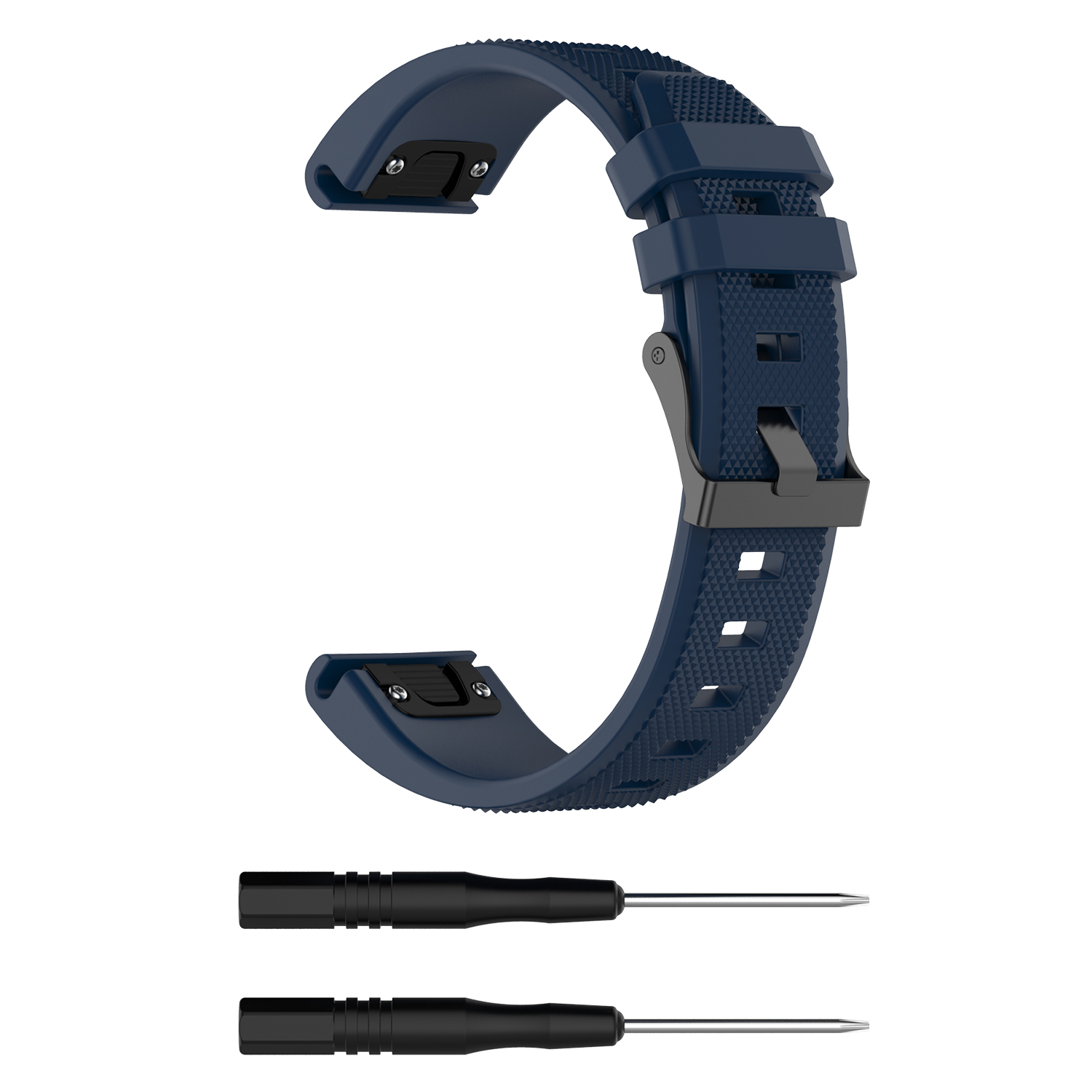 Bakeey-22mm-Quick-Release-Textured-Silicone-Replacement-Strap-Smart-Watch-Band-For-Garmin-Forerunner-1814098-21