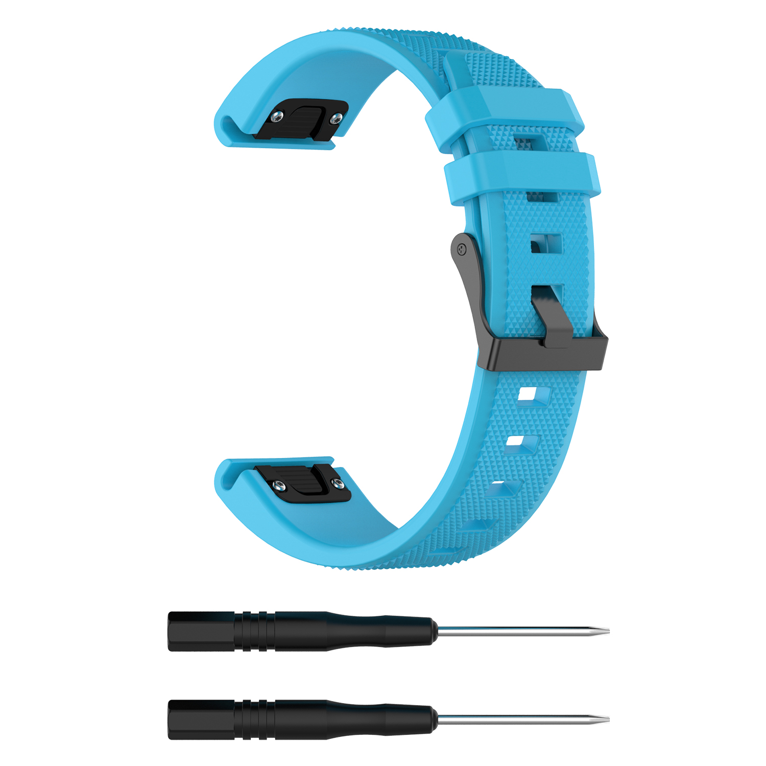Bakeey-22mm-Quick-Release-Textured-Silicone-Replacement-Strap-Smart-Watch-Band-For-Garmin-Forerunner-1814098-27